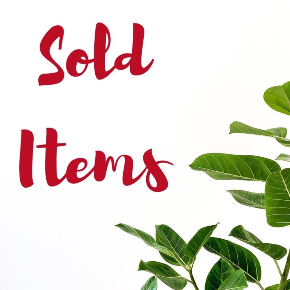 Sold items